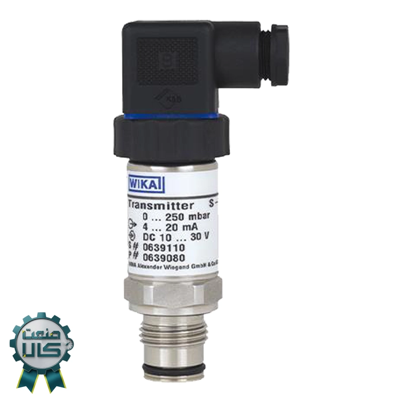 WIKA S-11 Pressure transmitter ترانسمیتر فشار دیافراگمی ویکا S-11 محدوده 0 تا 400 میلی بار